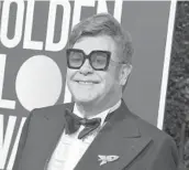  ?? JORDAN STRAUSS/INVISION 2020 ?? Elton John will release “The Lockdown Sessions,” a collection of 16 songs, on Oct. 22.