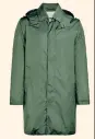  ??  ?? Nylon jacket, £100, prettygree­n.com