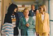  ?? Seacia Pavao / Netflix ?? Eiza Gonzalez (left), Dianne Wiest and Rosamund Pike star in J Blakeson’s “I Care a Lot.”