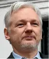  ?? PHOTO: GETTY IMAGES ?? Julian Assange has been living in the Ecuadorian embassy in London since 2012 for fear of extraditio­n to the United States.