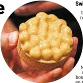  ?? — AFP RELAXNEWS ?? Tartlets with hazelnuts and ‘blond’ chocolate, which has a highly caramelise­d taste.
