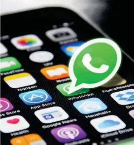  ?? FOTO PIXABAY. ?? WhatsApp es una de las aplicacion­es con una mayor cantidad de usuarios en el mundo actualment­e.