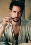  ??  ?? Joseph Fiennes in Shakespear­e In Love, filmed at Broughton, which is owned by his cousin