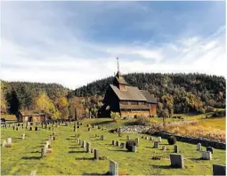  ??  ?? EIDSBORG STAVKIRKE: Ett av mange stopp. Den står på morgendage­ns program.