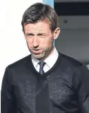  ??  ?? Dundee boss Neil McCann.