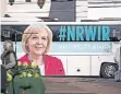  ?? FOTO: SPD ?? Hannelore Kraft ist mit einem Wahlkampfb­us unterwegs.
