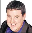  ??  ?? Comic Peter Kay