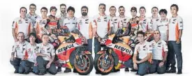  ?? FOTO: REPSOL HONDA ?? Marc Márquez y Dani Pedrosa, con su ‘dream team’. A por los tres títulos