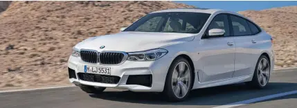  ??  ?? Premium five-door Beemer will be available with a 250kW petrol or a 195kW diesel engine.