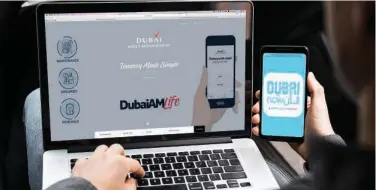  ??  ?? Dubai Asset Management supports the leadership’s vision for Dubai’s integrated digital transforma­tion.