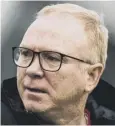  ??  ?? Alex Mcleish: ‘We can do it’.