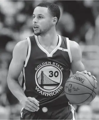  ?? AGENCIAS ?? &gt;Stephen Curry, de los Warriors.