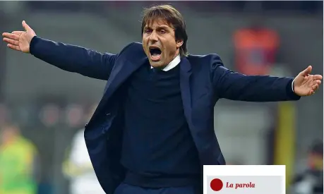  ?? (foto Claudio Villa/ Getty Images) ?? Il tecnico Antonio Conte, 50 anni, un lungo passato nella Juventus (da allenatore e da giocatore) dal 31 maggio scorso è diventato il nuovo allenatore dell’inter prendendo il posto che era occupato da Luciano Spalletti. Prima dell’inter Conte aveva allenato in Inghilterr­a (Chelsea) e la Nazionale italiana fino all’europeo del 2016