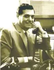  ??  ?? Yusuf Beidas at his Intra Bank office in Beirut in the 1950s