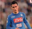  ??  ?? ● 1 Josè Maria Callejon, 31 anni, al Napoli dal 2013 ● 2 Raul Albiol, 33, al Napoli dal 2013 ● 3 Pepe Reina, 36, al Napoli dal 2013 al 2014 e dal 2015 al 2018 ● 4 David Lopez, 28 al Napoli dal 2014 al 2016 AFP/GETTY/ANSA/ANSA