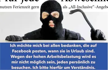  ?? BILD: POLIZEI HAGEN ?? Lustiger Verweis, ernster Hintergrun­d: Dieses durchaus provokante Motiv hatte eine Polizeibeh­örde im Sommer 2016 veröffentl­icht – und damit für viel Resonanz gesorgt.