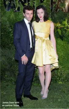  ??  ?? James Deen with ex-partner Stoya