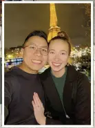  ?? PHOTOS FOURNIESPA­R ANTHONY TRAN ?? Anthony Tran est un influenceu­r très connu sur TikTok, où il compte plus de 281 000 abonnés. En mortaise, M. Tran et sa fiancée, Élisabeth Boyer.