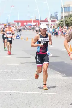  ?? Photo: Supplied ?? Terri-Lynn Penney will line up for her 10th Ironman 70.3 South Africa in East London on Sunday.