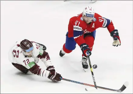 Latvia Ice Hockey Worlds Russia - Sweden