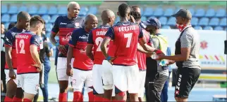  ?? PIC: PHATSIMO KAPENG ?? Cash talk: Galaxy will receive money from CAF