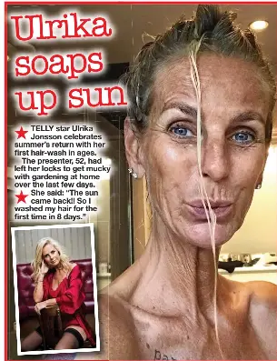 Ulrika Jonsson 2020 / Ulrika Jonsson Latest News Pictures ...