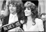 ??  ?? Jeff Lynne and Rosemary Adams pictured on their wedding day in 1972