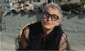  ?? ?? Lori Petty photograph­ed in Venice, Los Angeles by Pat Martin for the Observer. Hair and makeup by Richard Glass