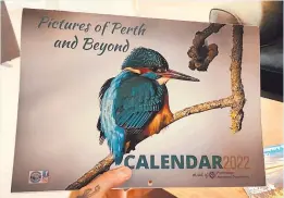  ?? ?? Calendar Pictures of Perth and Beyond’s eye-catching front cover