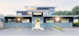  ?? ?? The architectu­rally designed, purpose-built medical premises at 53 Domain Rd, Papamoa.