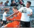  ?? FILE PHOTO – ONEIDA DAILY DISPATCH ?? Chittenang­o’s Vince Cameron (15) returns to the Bears’ midfield for the 2018season.