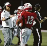  ?? Karen Warren / Staff photograph­er ?? Crosby football coach and athletic director Jeff Riordan says he wasn’t involved in decision making.