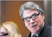  ?? Alex Brandon ?? The Associated Press Energy Secretary Rick Perry defending his budget proposal for fiscal 2019 on Thursday.