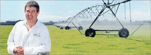  ??  ?? Implicatio­ns ahead: Irrigation NZ chief executive Andrew Curtis says farmers need to understand environmen­tal ramificati­ons of installing irrigation.