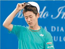  ??  ?? El joven japonés puso en aprietos a Nadal, pero no dio la sorpresa