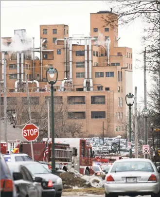  ?? Morry Gash / Associated Press ?? Milwaukee Fire Department personnel respond to reports of an active shooting at the Molson Coors Brewing Co. campus in Milwaukee on Wednesday.