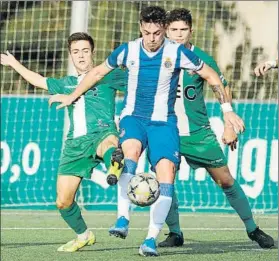  ?? FOTO: UE CORNELLÀ ?? El Espanyol se impuso con claridad
A un Cornellà que mejoró tras el descanso