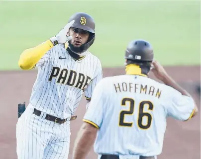  ?? DENIS POROY/GETTY ?? Padres start Fernando Tatis Jr. recently signed a 14-year, $340 million deal, the third-highest deal in the sport’s history.