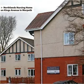  ?? ?? Northlands Nursing Home on Kings Avenue in Morpeth