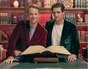  ??  ?? Hamish and Andy scoured the Antipodes for the best yarns for their new show, True Story.