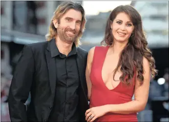  ?? PICTURE: REUTERS ?? Pretoria-born actor Sharlto Copley, 42, and his wife, Durban-born model Tanit Phoenix, 32, arrive for the gala screening of Free Fire, in which he stars, during the 60th British Film Institute London Film Festival in London this week.