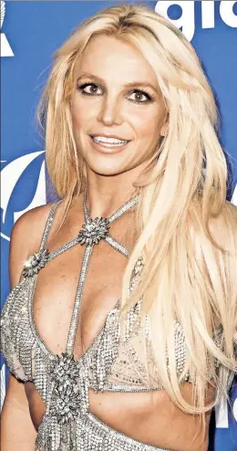  ??  ?? LEGAL LOCKUP: Britney Spears has been under conservato­rship since 2008, when she was taken to a psychiatri­c ward for mental evaluation.