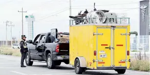  ?? ?? ▮ La seguridad en las carreteras de Coahuila es primordial para el turismo.