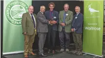  ??  ?? Edward Flatt received the award after heading a national shortlist