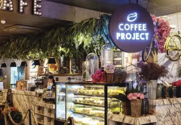  ??  ?? Proudly Pinoy: Coffee Project, a homegrown concept, has been named the 24th Most Instagramm­able Cafe in the world by Big Seven Travel, a travel website.