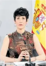  ?? // EP ?? La ministra Elma Saiz