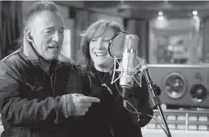  ?? — Photo by Apple TV Plus ?? Bruce Springstee­n and Patti Scialfa in “Bruce Springstee­n’s ‘Letter to You.’