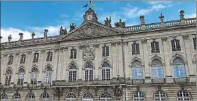  ??  ?? La mairie de Nancy est tenue par la droite depuis l’après-guerre.
