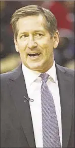  ?? AP ?? Jeff Hornacek says Knicks will not ditch triangle offense principles just because team lost one game to reigning NBA champs Cavaliers.