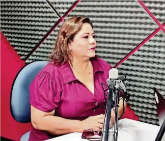  ?? ?? ▶Miriam Murillo es parte del pódcast Entre dos que presenta Diario EL UNIVERSO en esta edición.